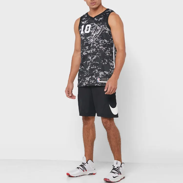 Nike Basketball Jerseys Men's Black Camouflage-3