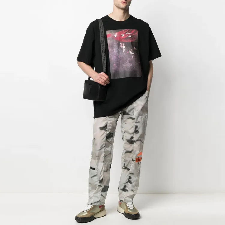 OFF WHITE Sprayed Caravaggio S/S Over Tee-2