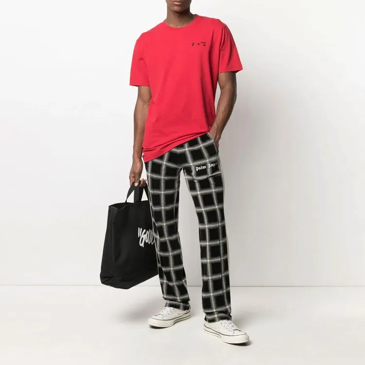 OFF WHITE SS21 T Shirts Men Red-1