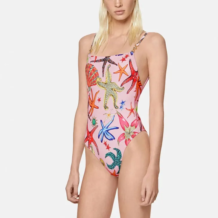 VERSACE One-Piece Swimsuits Women's Pink-2
