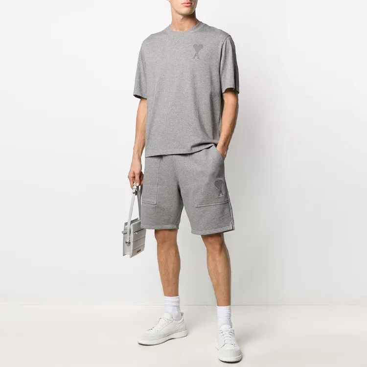 AMIPARIS Sports Shorts Men Gray-3