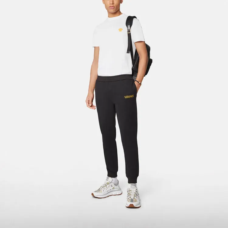 VERSACE Medusa Embroidered T Shirt-2