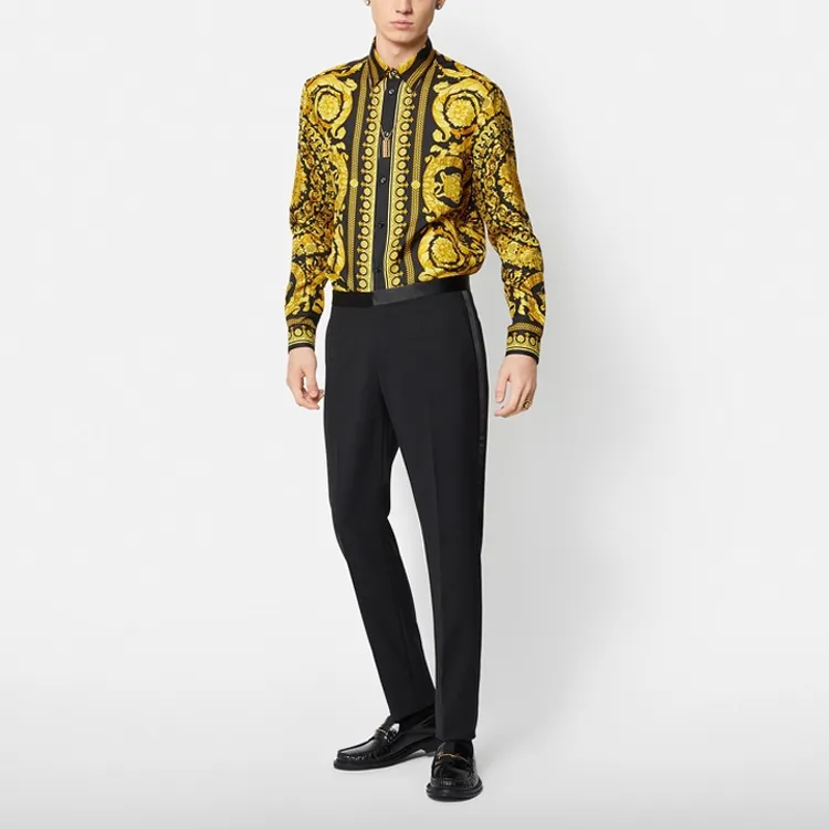 VERSACE Cargo Pants Men Black-1