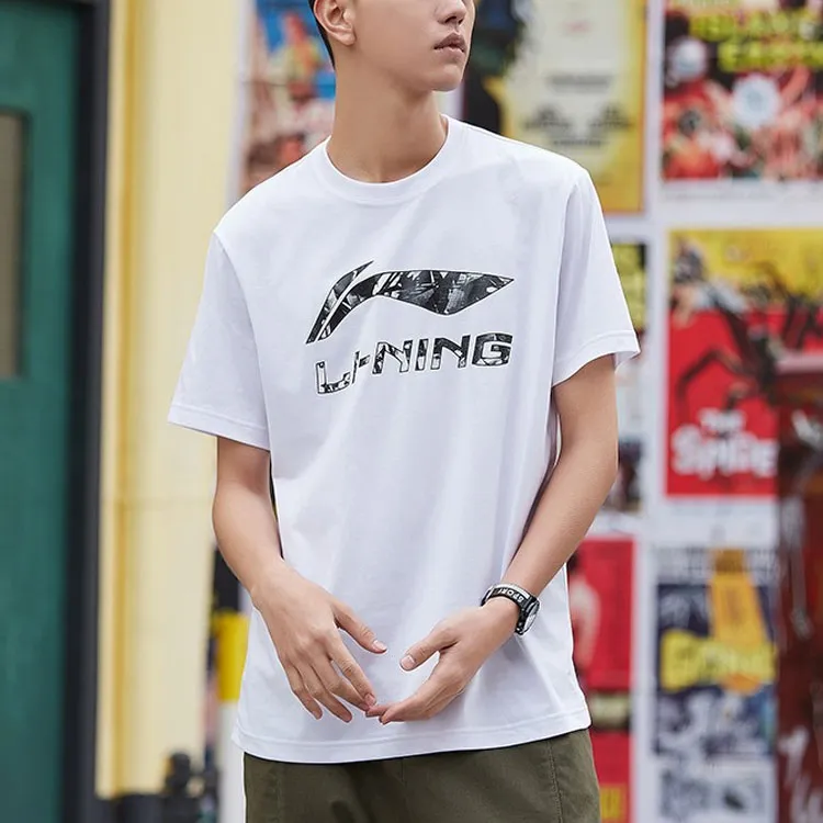 LINING T Shirts Men White-3