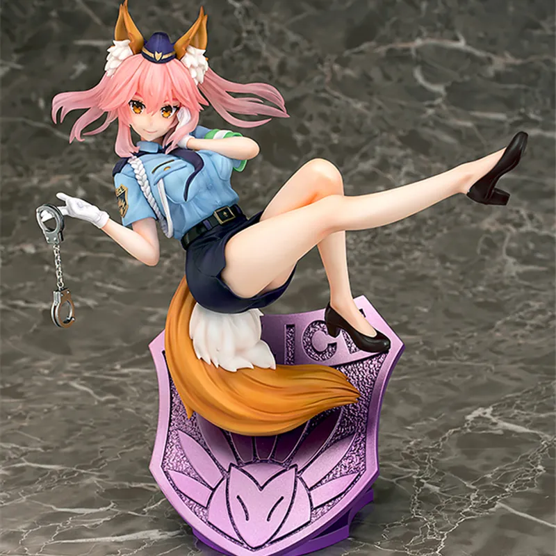 Phat！ FGO Character Phat! Fate/Extella Link Tamamo No Mae Fox Police Uniform Ver. Figure Scale Figures-1