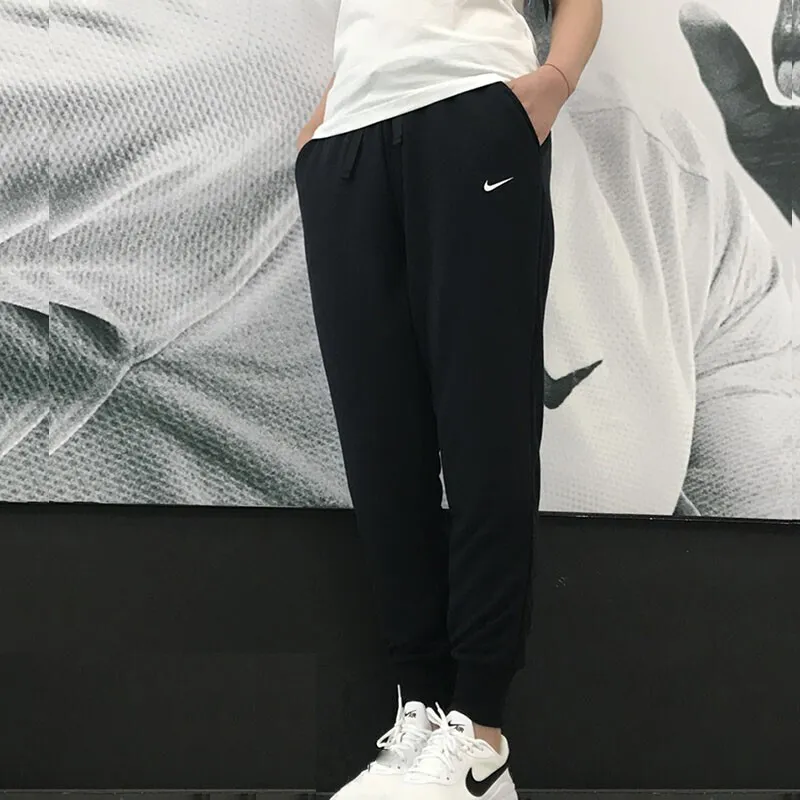 Nike Knitted Sports Pants Women's Black-3