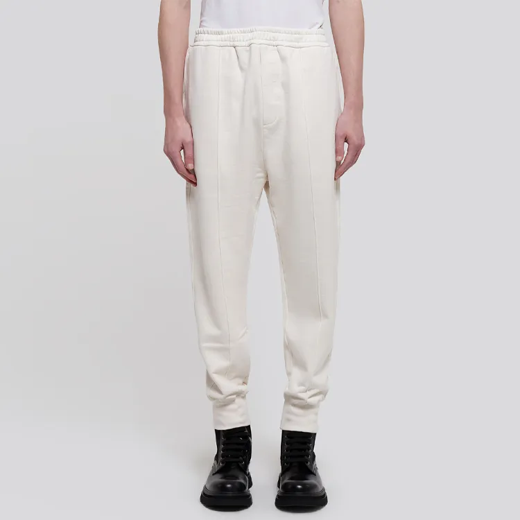 PRADA SS21 Knitted Sports Pants Men's Ivory-1