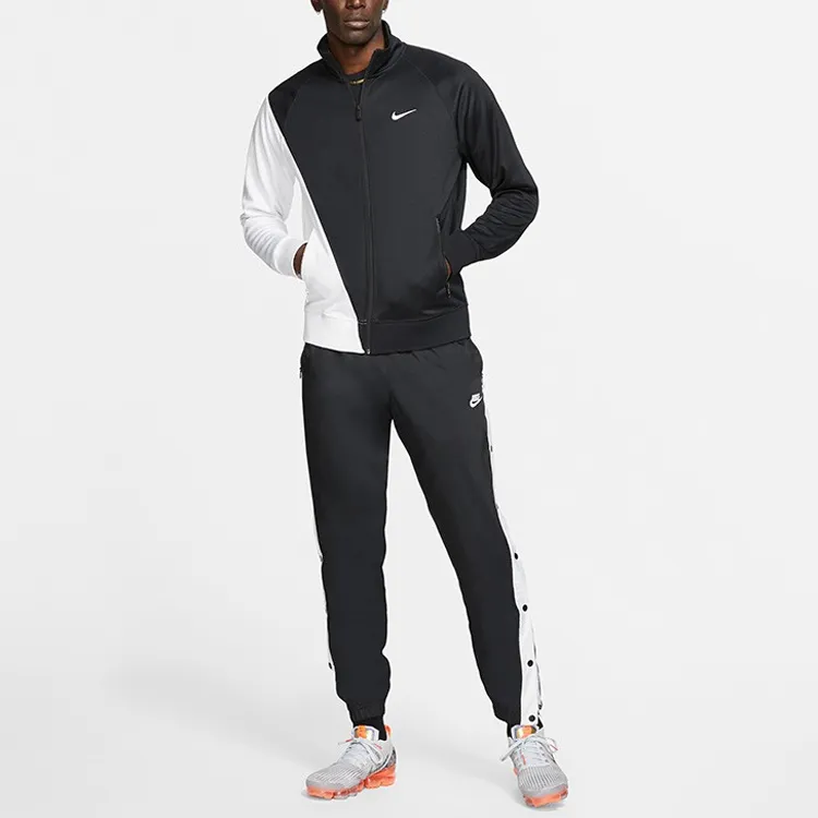 Nike Jackets Coats Men's Black White-2