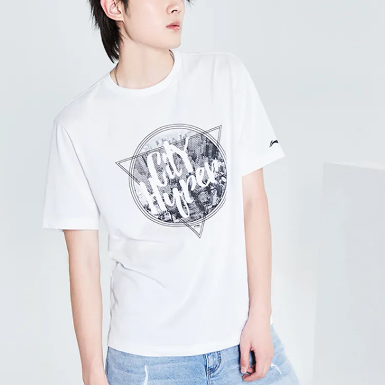 LINING T Shirts Men White-3