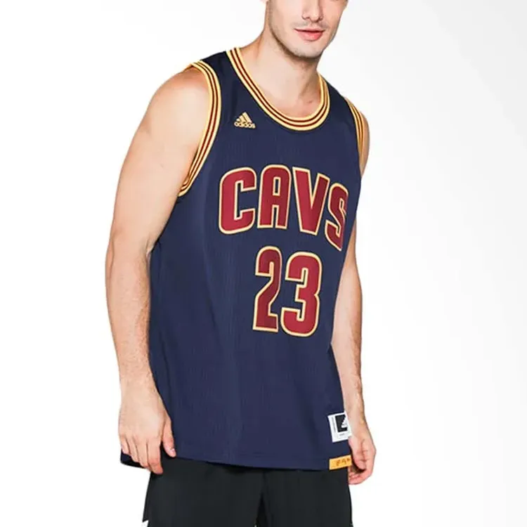 Adidas Basketball Jerseys Men's Blue-4