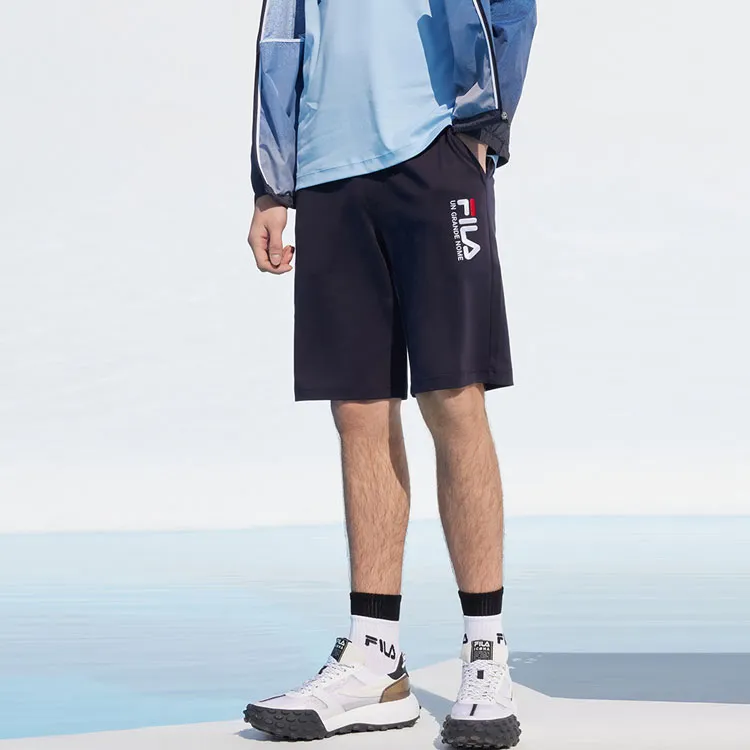 FILA Casual Shorts Men Legend Blue-3