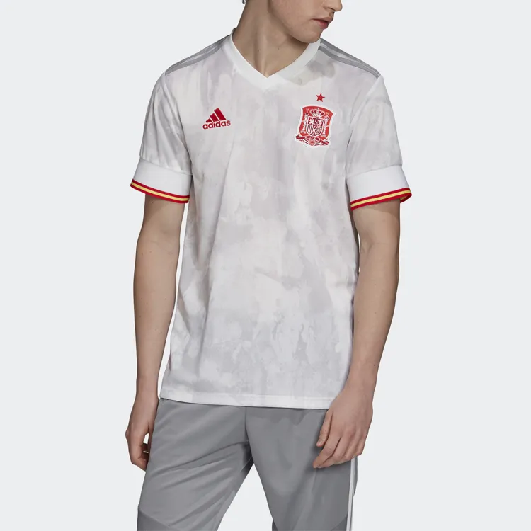 Adidas T Shirt Men's White Gray-3