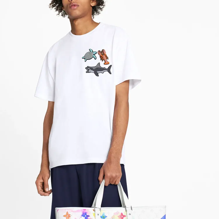 LOUIS VUITTON T Shirt Men's White-1
