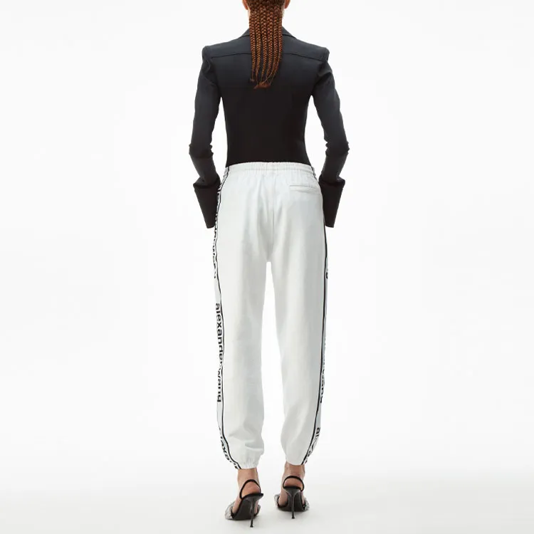 Alexander Wang Knitted Sweatpants Women's White-2