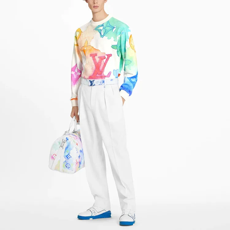 LOUIS VUITTON Watercolor Giant Monogram Sweatshirt-2