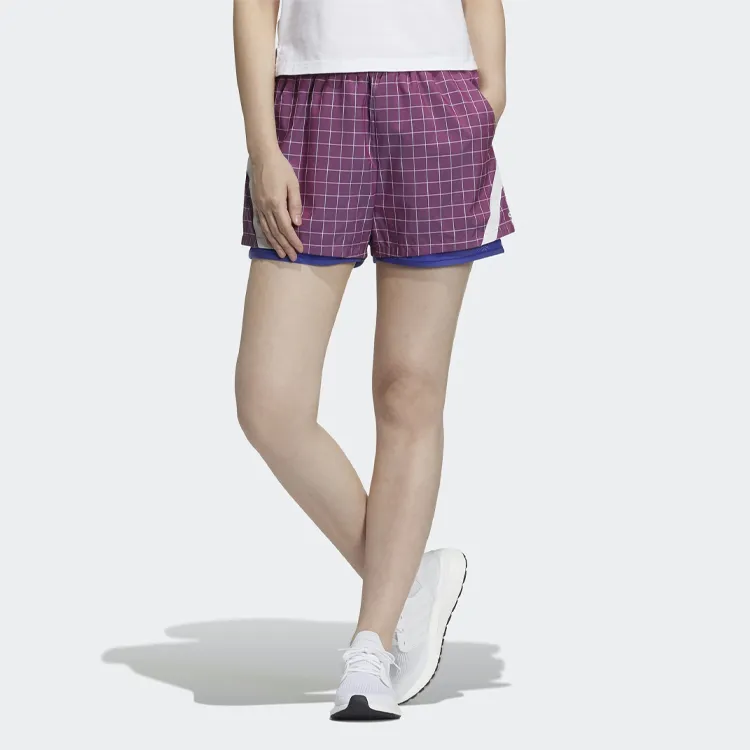 Adidas Casual Shorts Women's Light Scarlet-1
