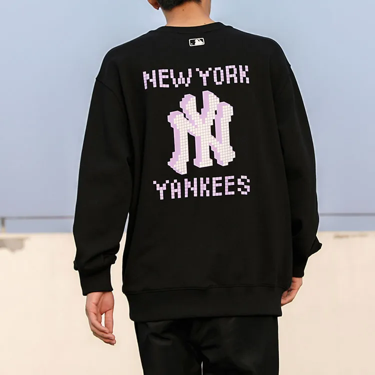 MLB New York Yankees Sweatshirts Men Black-4