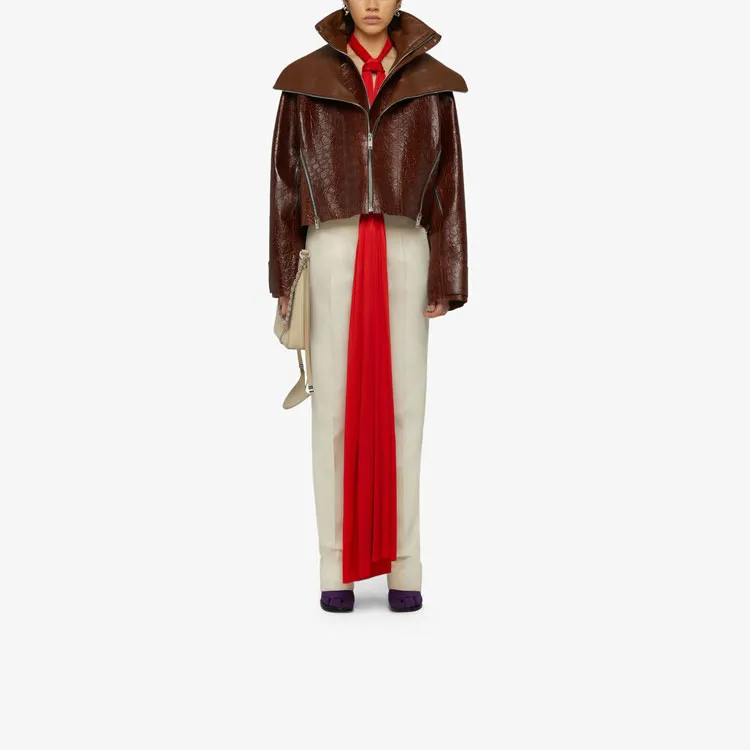 Givenchy Trench Coats Women's Caramel-1