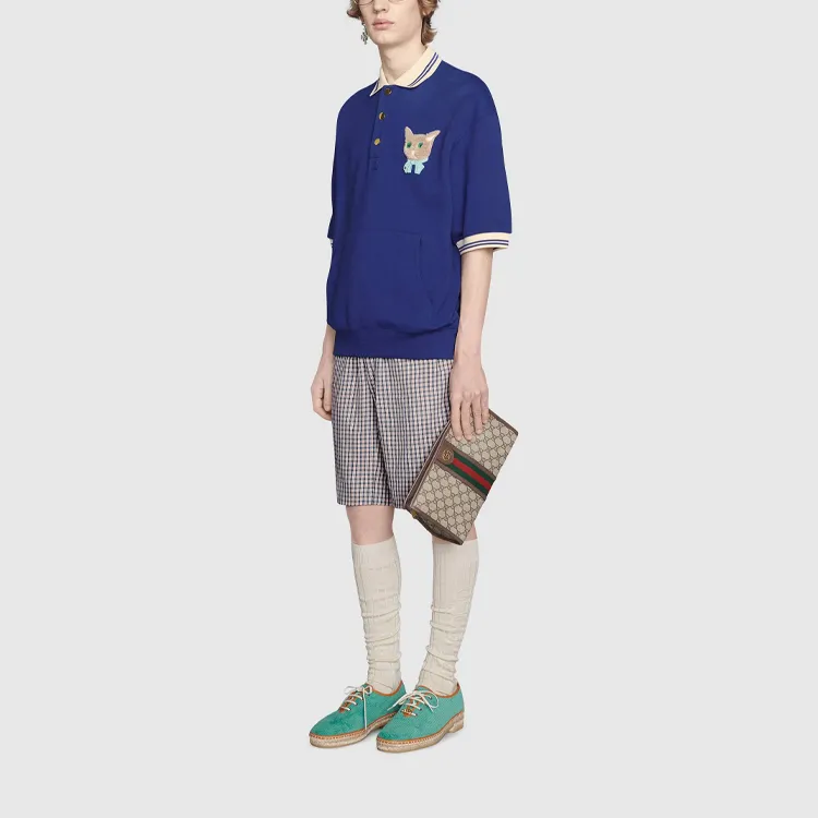 GUCCI SS21 Casual Shorts Men's Purple-1