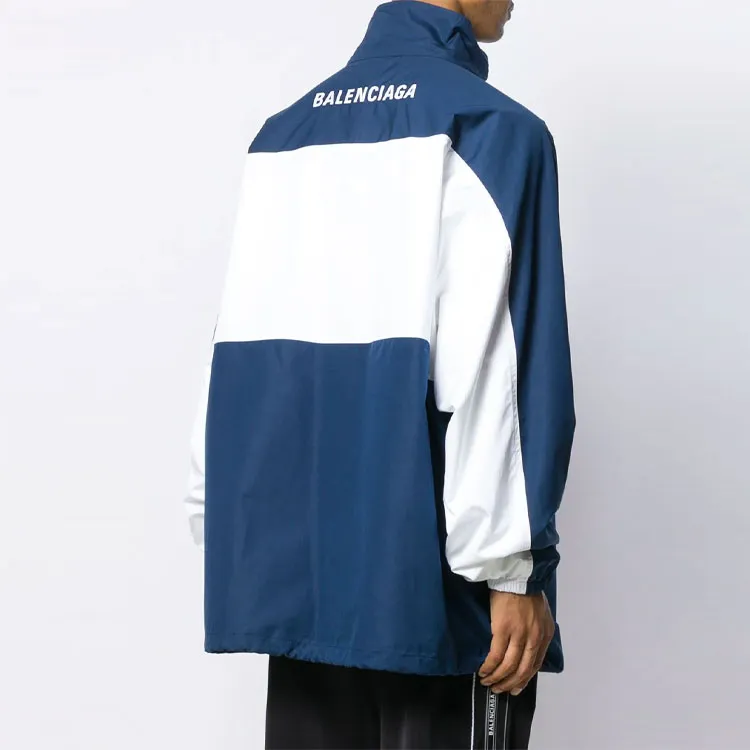 Balenciaga Jacket Unisex Blue White-2