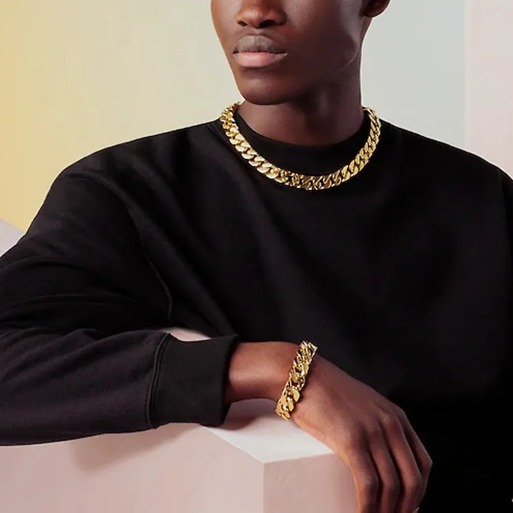 LOUIS VUITTON CHAIN LINKS Necklaces Unisex-2