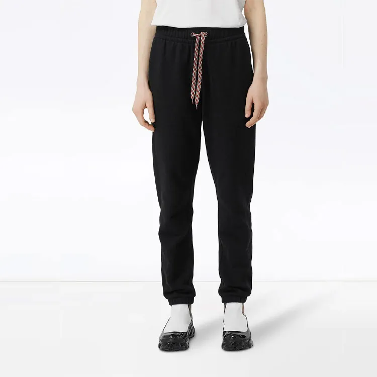 Burberry Knitted Sports Pants Women's Black-5