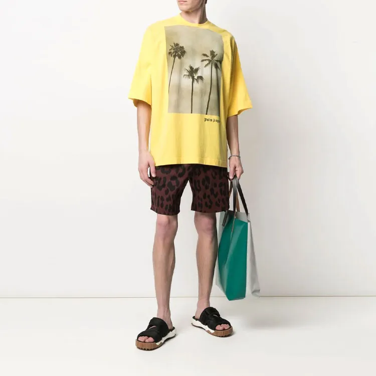 PALM ANGELS Boulevard Print T shirt-1