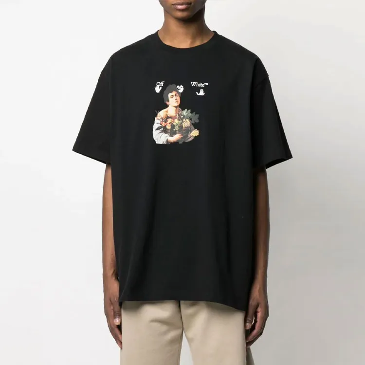 Givenchy Trompe L'Œil Effect Oversized T Shirt 'White'-1