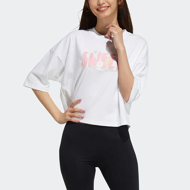 Adidas Neo T Shirt Women's White-1