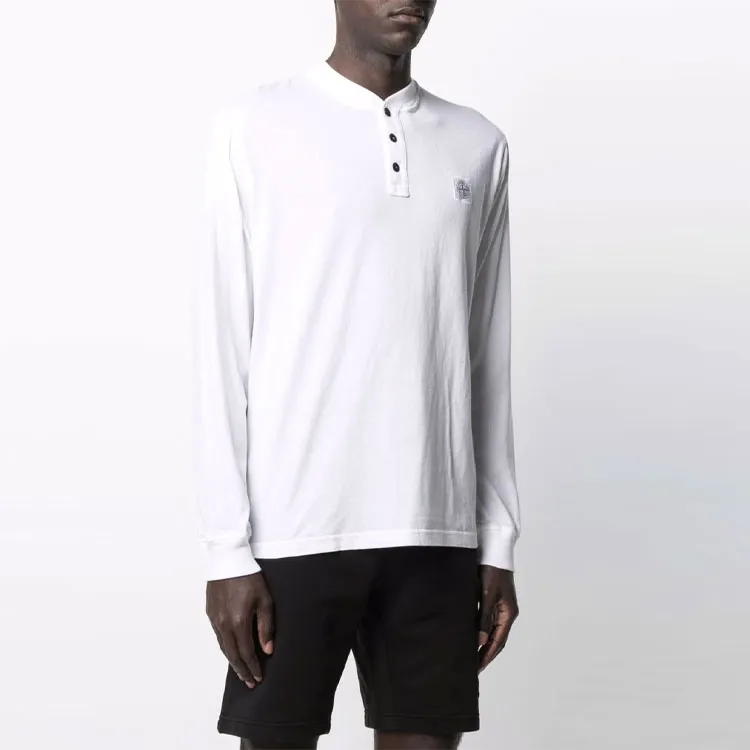 STONE ISLAND T Shirts Men White-3