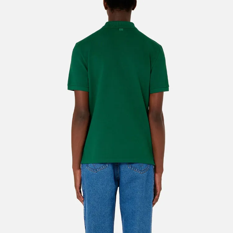 AMIPARIS Polo Shirts Men Dark Green-1