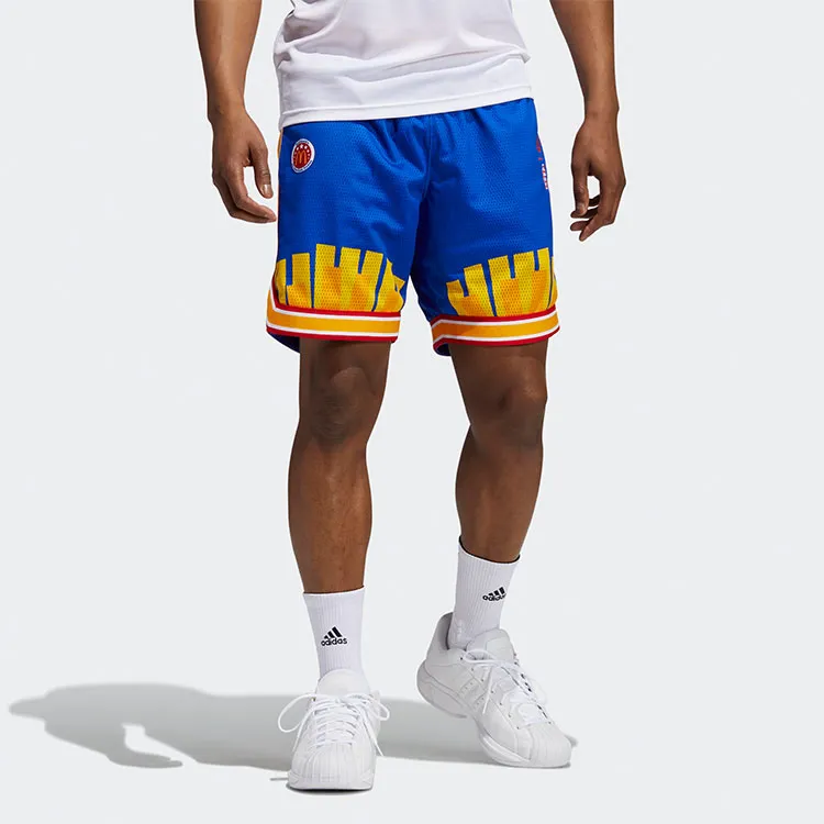 Adidas Basketball Shorts Men Blue-1
