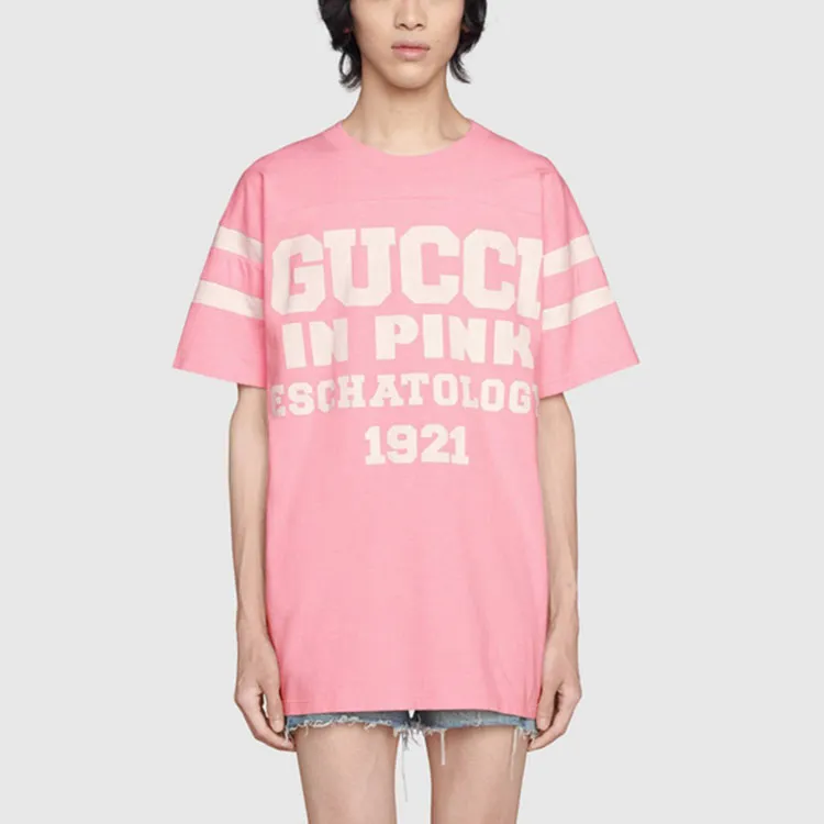 GUCCI X Adidas 25 T shirt Pink-2