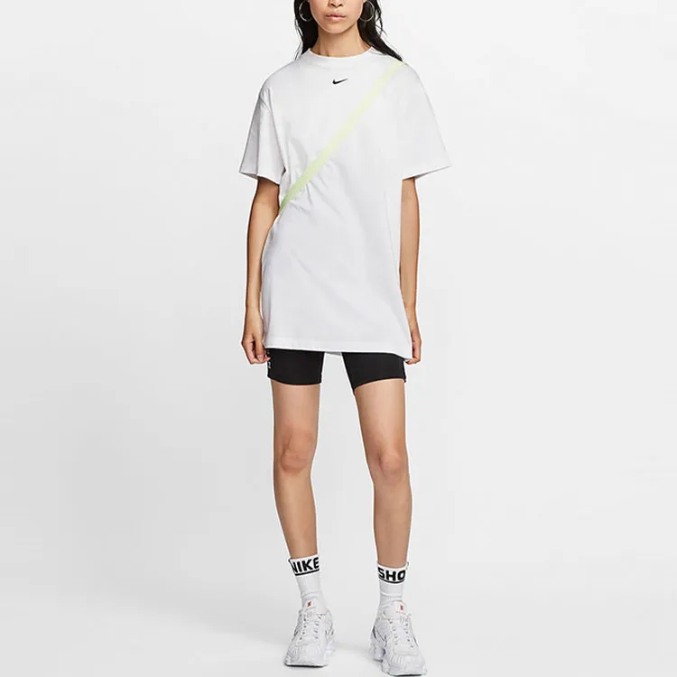Nike Short Sleeved Dresses Women's White-2