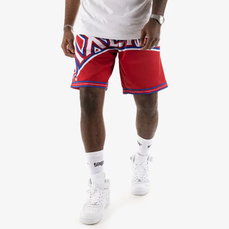 Mitchell Ness Basketball Shorts Men Red-2