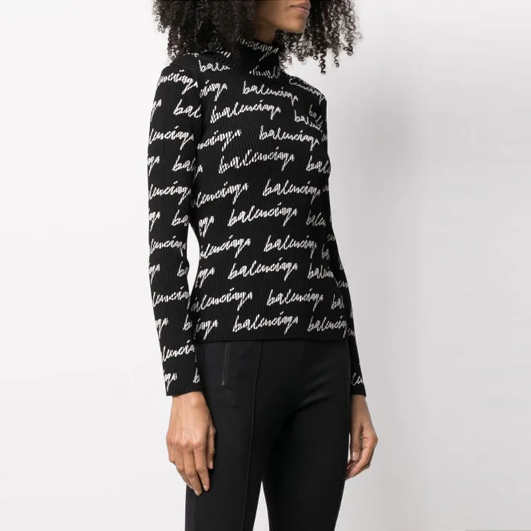 Balenciaga T Shirts Women's Black-2