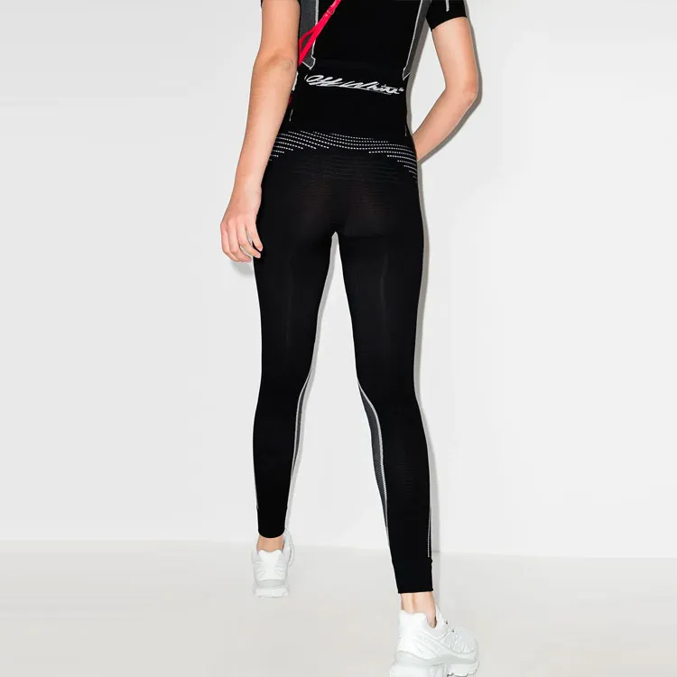 OFF WHITE SS21 Leggings Women's Black-3