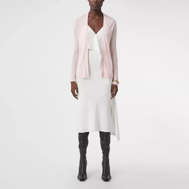 Burberry Cashmere Sweaters Women's Pink-1