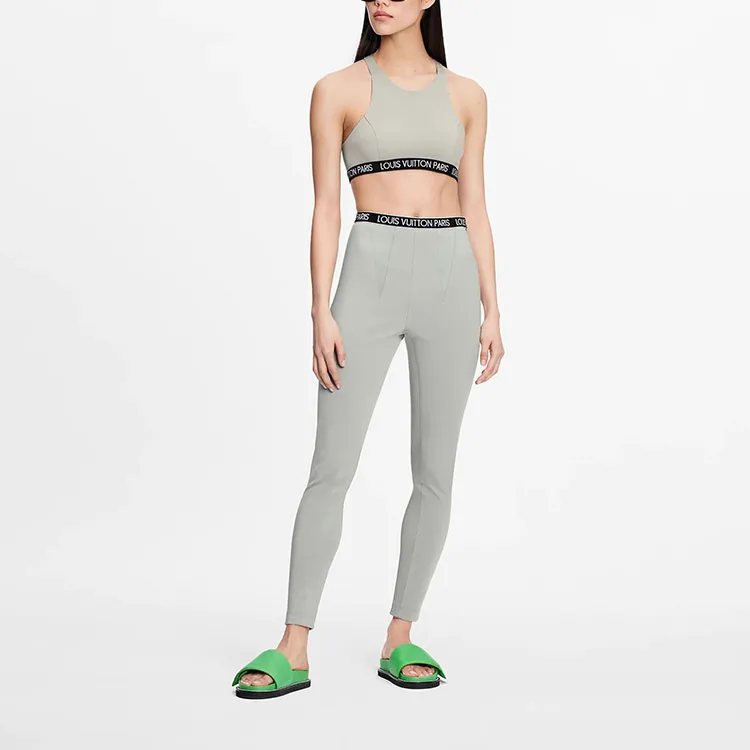 LOUIS VUITTON Sports Pants Women's Gray-1