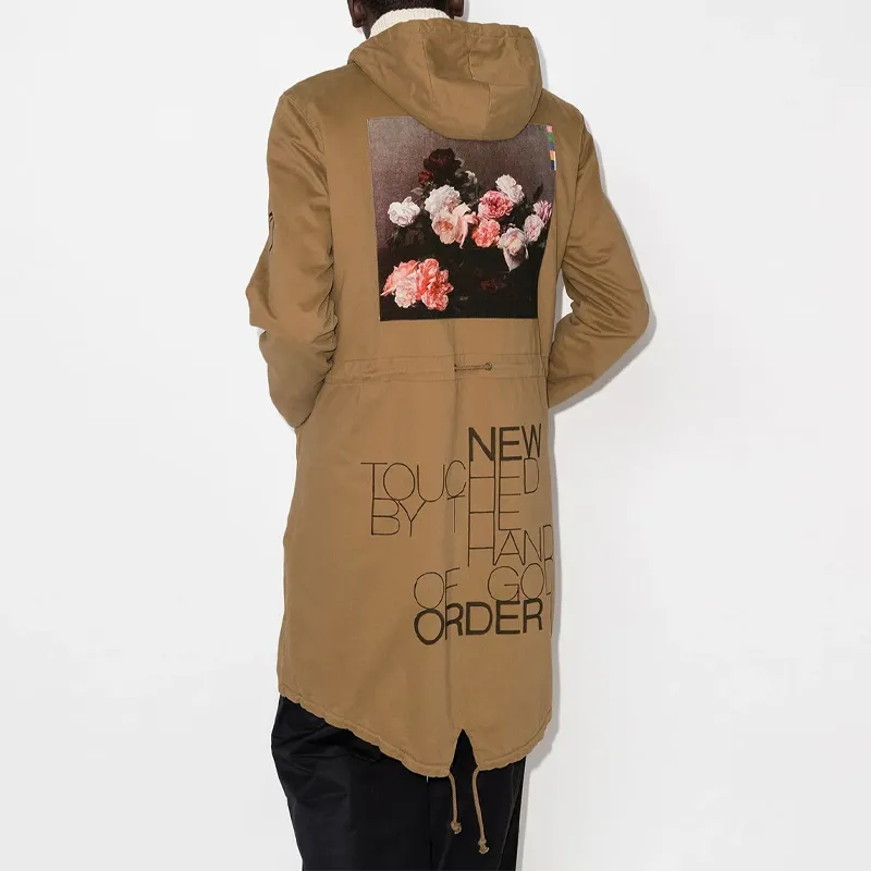 RAF SIMONS Redux Handpainted Parka With Badge-2