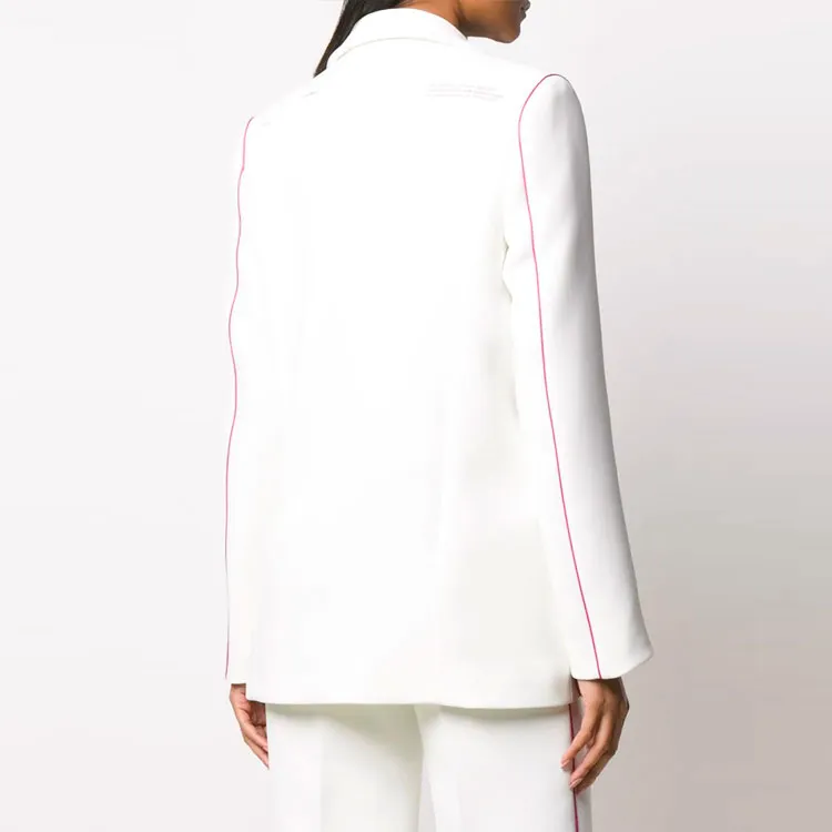 OFF WHITE Tomboy Blazer Jacket White/Red-1