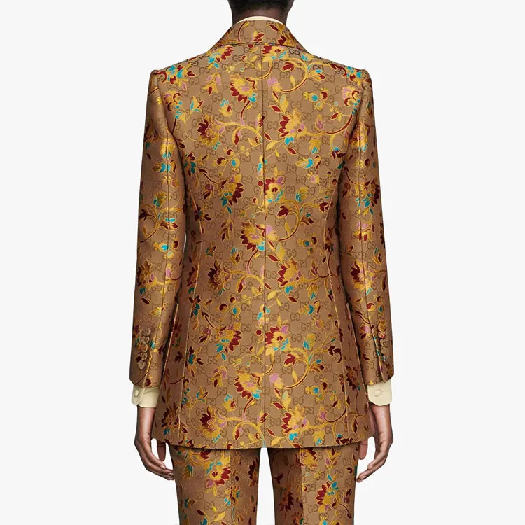 GUCCI Gg Floral Blazer-2