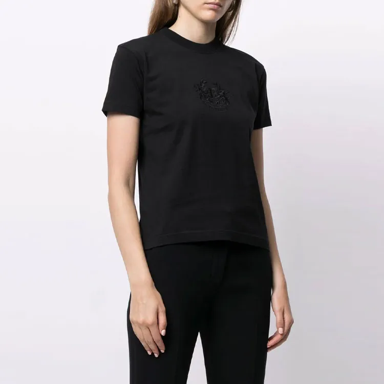 Balenciaga T Shirts Women's Black-1