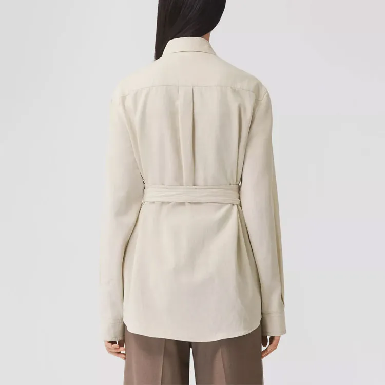 Burberry Shirt Women's Light Brown-4
