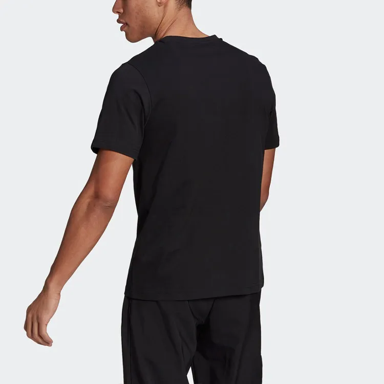 Adidas T Shirts Men Black-2