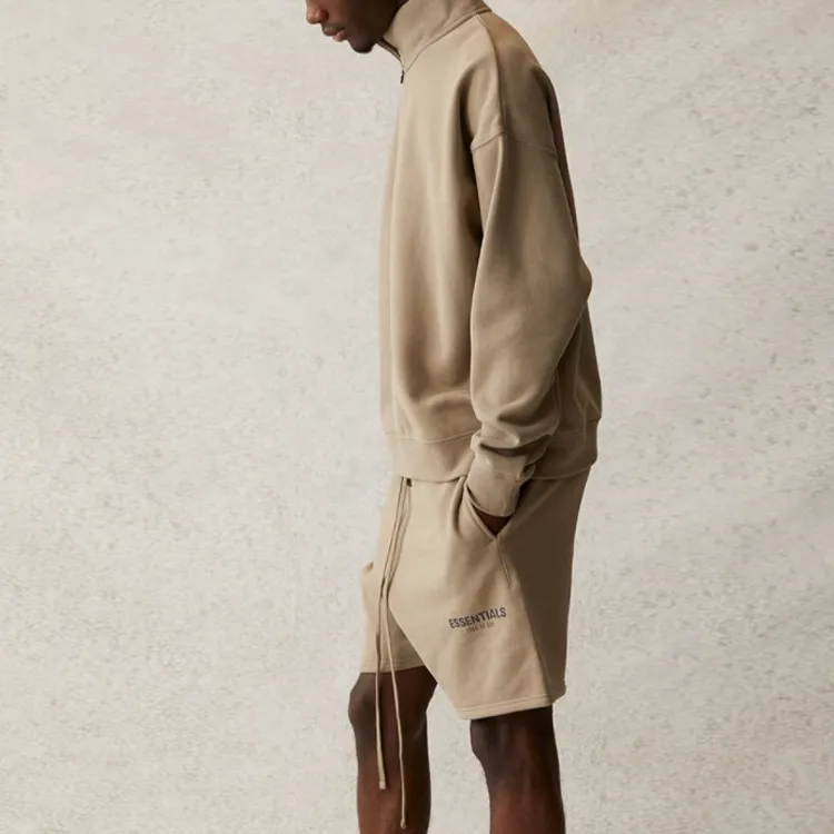 Fear Of God Essentials Half Zip Sweater-4