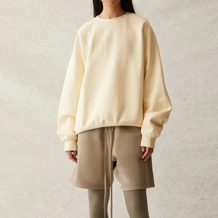 Fear Of God Essentials Pull Over Crewneck-3