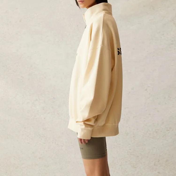 Fear Of God Essentials Half Zip Sweater-5
