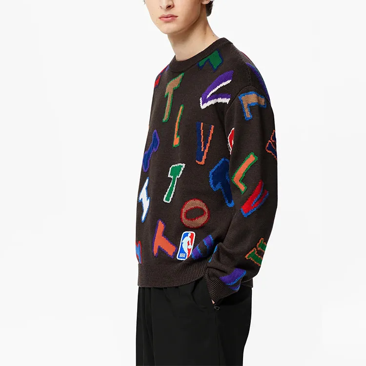 LOUIS VUITTON X Nba Letters Crewneck-4