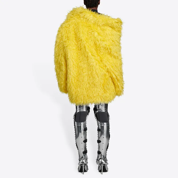 Balenciaga Jackets Unisex Yellow-3